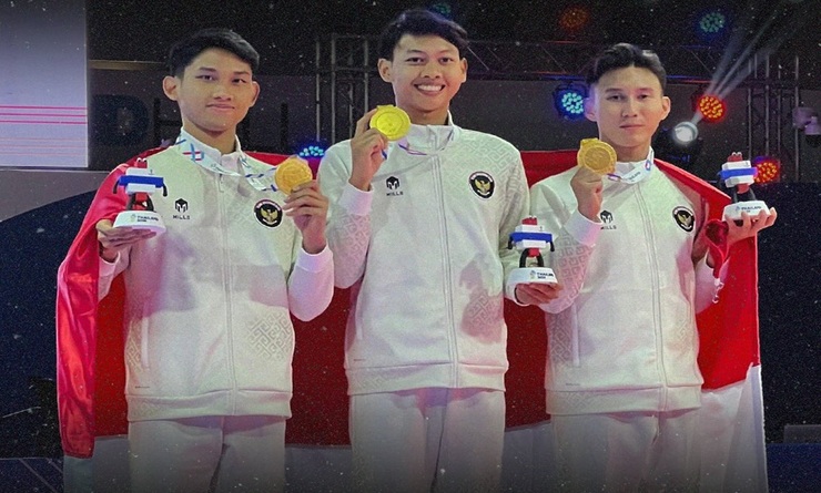 Penuhi target, Taekwondo Indonesia Raih 2 emas di SEA Games 2025