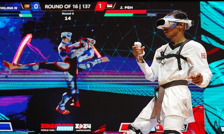 virtual taekwondo